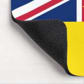 ニウエ国旗 マウスパッド (コーナー)