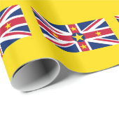 ニウエ国旗 ラッピングペーパー (ロールコーナー)