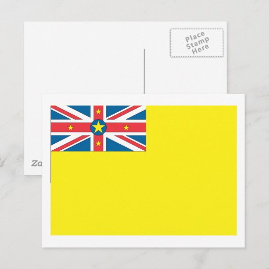 ニウエ島 ポストカード (正面/裏面)