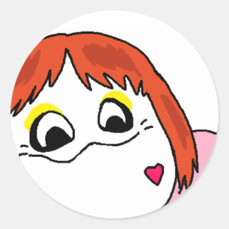 ニエコウーリースティッカー ラウンドシール