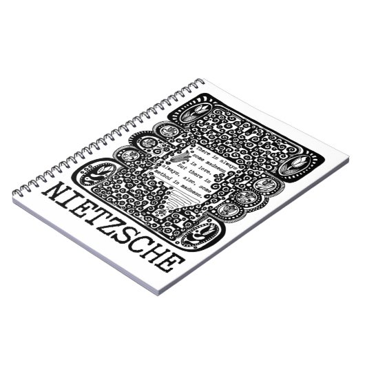 ニエッツェによるMADNESS哲学引用文の方法 ノートブック (左側)