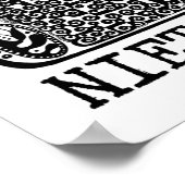 ニエッツェによるMADNESS哲学引用文の方法 ポスター (角)