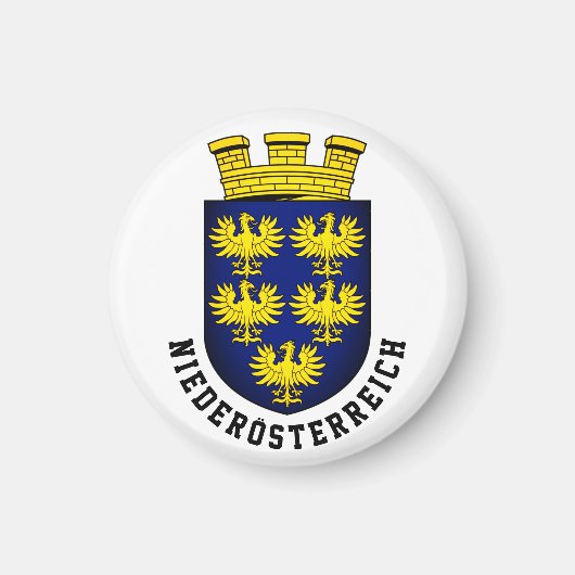 ニエデロステライヒの紋章 – AUSTRIA マグネット (正面)