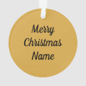 ニエ最高のスエバースター オーナメント (裏面)