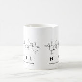 ニオールペプチド名mug コーヒーマグカップ (中央)