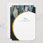 ニカの結婚式の招待 |イスラームモダンワリマ 招待状 (裏面)