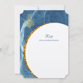 ニカの結婚式の招待 |イスラームモダンワリマ 招待状 (裏面)