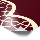 ニカへようこそ – イスラーム結婚のサイン フォトプリント (角)