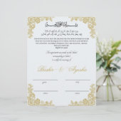 ニカパーソナライズされたーの即時婚姻証明書 (スタンド正面)