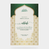 ニカパーソナライズされたーへようこそ アクリルサイン (正面)