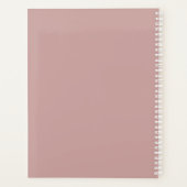 ニカブ・ムスリムマ・ヒジャブ・ハンドロー・ヒジャブ・ガール プランナー手帳 (裏面)