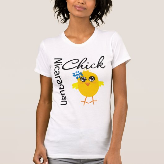 ニカラグアのひよこ Tシャツ (正面)