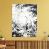 ニカラグアのハリケーンIda キャンバスプリント (インサイチュ (リビング))