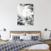 ニカラグアのハリケーンIda キャンバスプリント (インサイチュ (寝室))