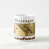 ニカラグアのマグ コーヒーマグカップ (中央)