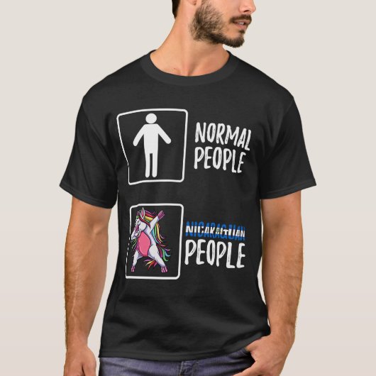 ニカラグアの一般人 Tシャツ (正面)