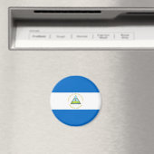 ニカラグアの国旗 マグネット (インサイチュ (食洗機))