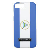 ニカラグアの旗 Case-Mate iPhoneケース (裏面)