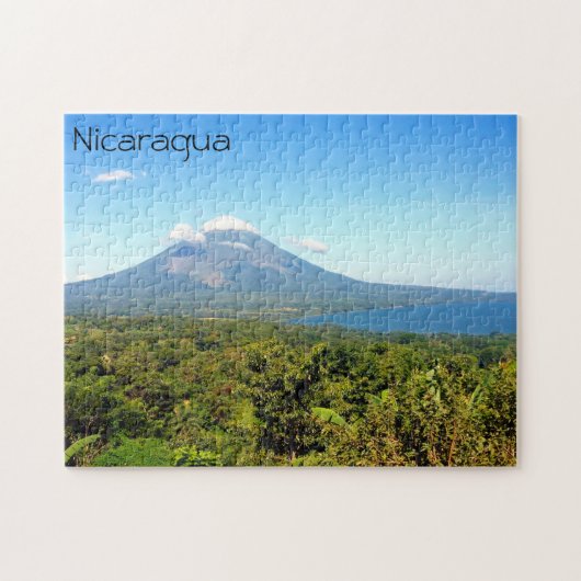 ニカラグアの火山 ジグソーパズル (横)
