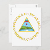 ニカラグアの紋章 ポストカード (正面/裏面)