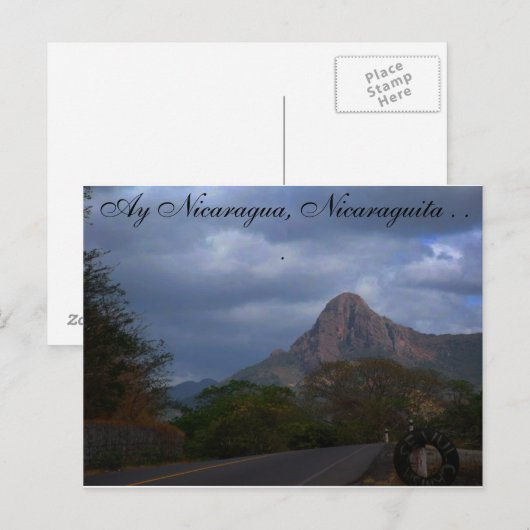 ニカラグアの風景 ポストカード (正面/裏面)