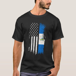 ニカラグアイ国旗のプライドニカラグア Tシャツ