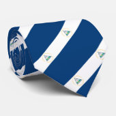 ニカラグアネクタイ、ニカラグアフファッション国旗、ビジネス ネクタイ (ロール)