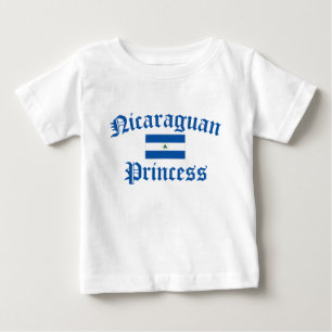 ニカラグアプリンセス ベビーTシャツ