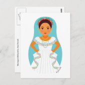 ニカラグアマトリヨスカハガキ ポストカード