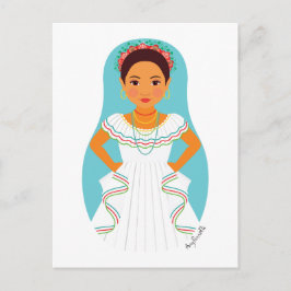 ニカラグアマトリヨスカハガキ ポストカード