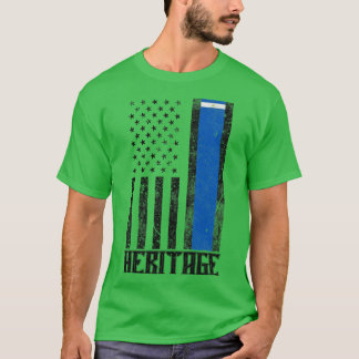 ニカラグア伝統動揺して国旗 Tシャツ