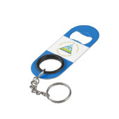 ニカラグア国旗 キーホルダー栓抜き (裏面アングル)