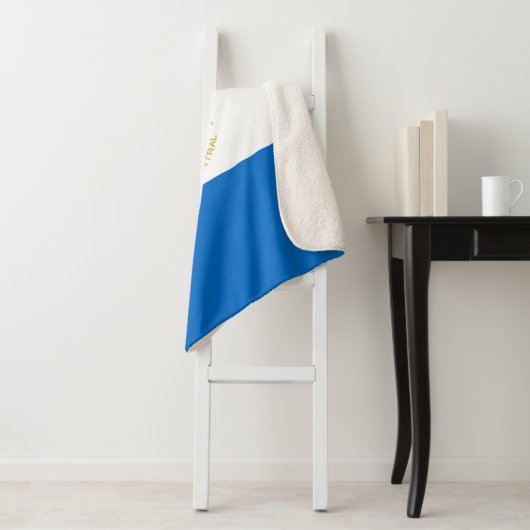 ニカラグア国旗 シェルパブランケット (インサイチュ)