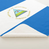 ニカラグア国旗 シェルパブランケット (3/4)