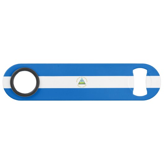 ニカラグア国旗 スピード栓抜き (正面(横))