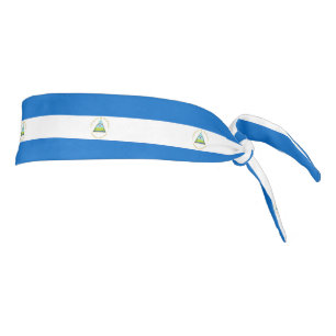 ニカラグア国旗 タイヘッドバンド