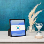 ニカラグア国旗 フォトプラーク (インサイチュ)