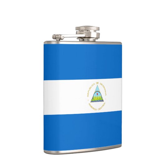 ニカラグア国旗 フラスク (右)