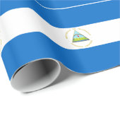 ニカラグア国旗 ラッピングペーパー (ロールコーナー)