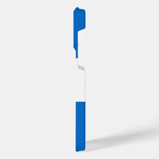 ニカラグア国旗 iPhoneケース (左側面)