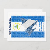 ニカラグア金環日食はがき ポストカード (正面/裏面)