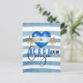 ニカラグア・エン・ミ・コラゾン・ニカラグアプライド ポストカード (スタンド正面)