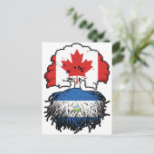 ニカラグア・ニカラグアカナダツリールーツ ポストカード (スタンド正面)