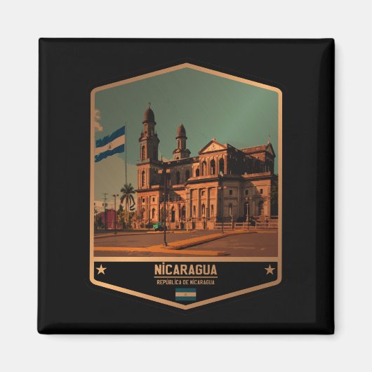 ニカラグア マグネット (正面)