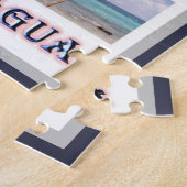 ニカラグア – モザイク –  ジグソーパズル (側面)