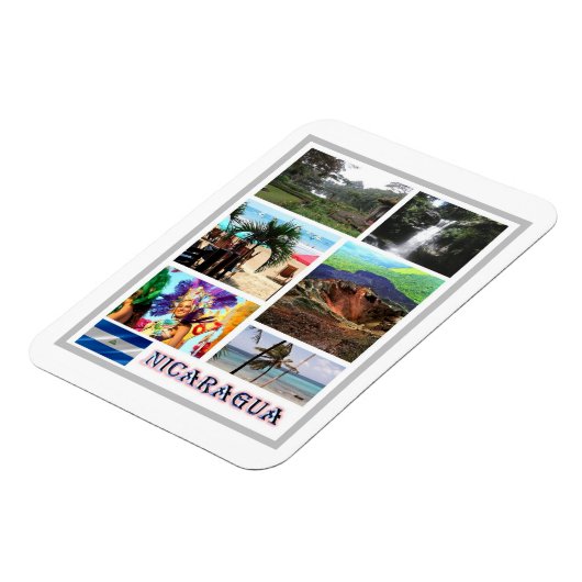 ニカラグア – モザイク –  マグネット (左側)