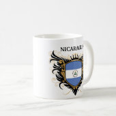 ニカラグア[個人化して下さい] コーヒーマグカップ (正面右)