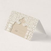 ニカ伝統的アラベ結婚スクの名刺 (正面)