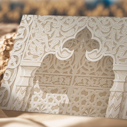 ニカ伝統的アラベ結婚スクの名刺