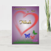 ニカ結婚ス カード (正面)